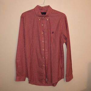 Ralph Lauren Polo Red Button Down. Size L. BNWOT